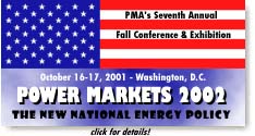 PMA's POWER MARKETS 2001 Conference - Las Vegas, NV