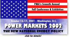 PMA's POWER MARKETS 2001 Conference - Las Vegas, NV